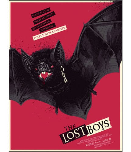 The Lost Boys   Red Bat Phantom City Creative poster