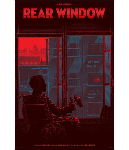 Rear Window Kevin Tong poster