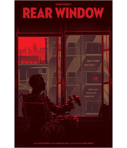 Rear Window Variant Kevin Tong poster