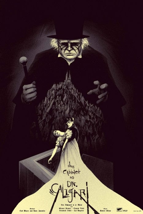 The Cabinet of Dr Caligari Kevin Tong poster