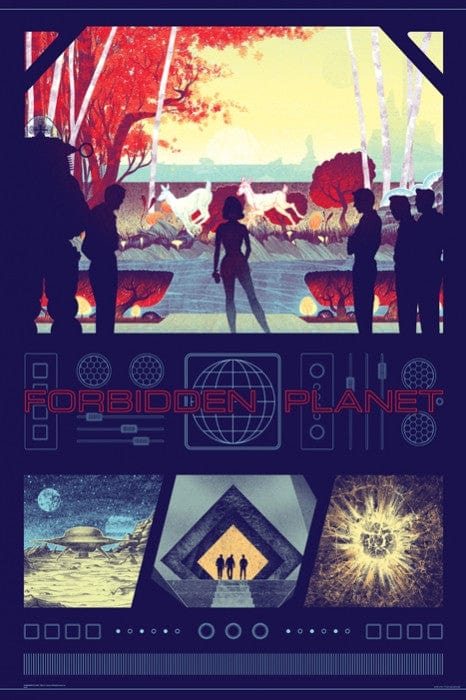 Forbidden Planet Kevin Tong poster
