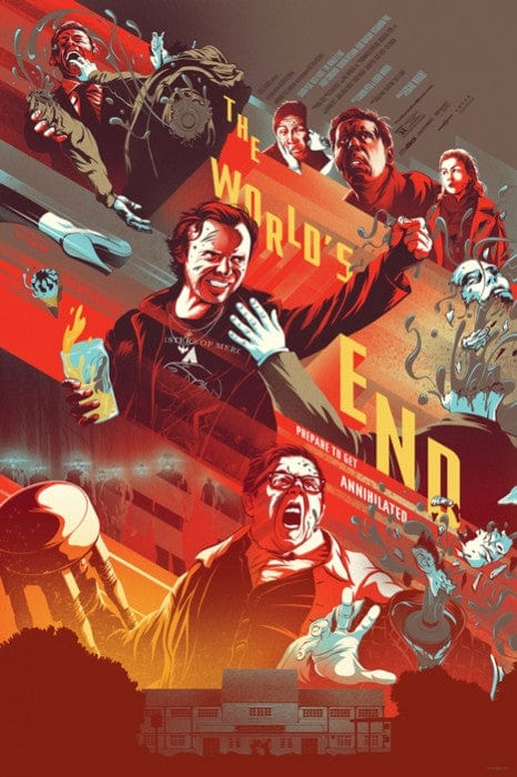 The Worlds End Variant Kevin Tong poster