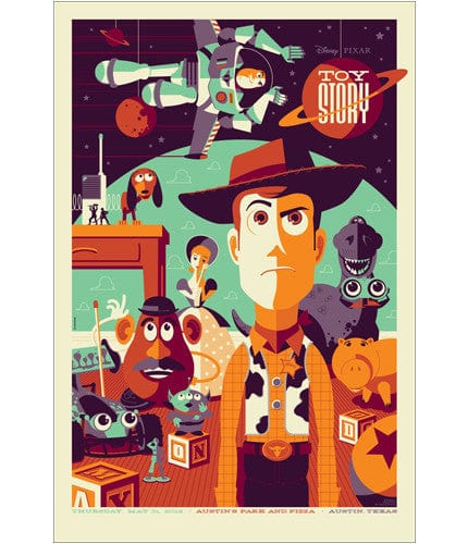 Toy Story Tom Whalen poster