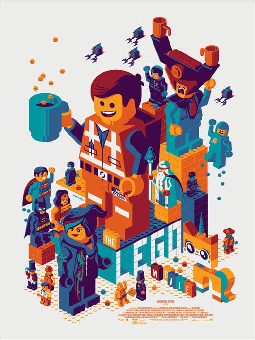 The Lego Movie Tom Whalen poster
