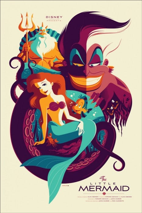little mermaid original movie poster