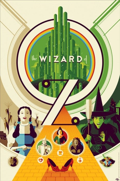 The Wizard of Oz Tom Whalen poster
