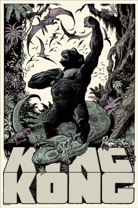 King Kong   William Stout William Stout poster