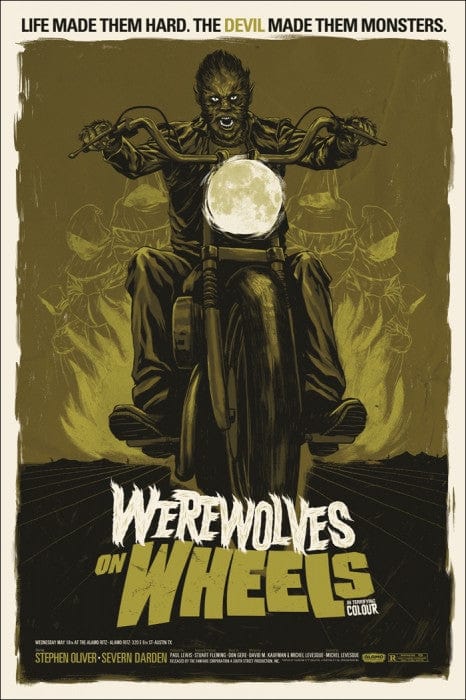 Werewolves on Wheels Phantom City Creative poster